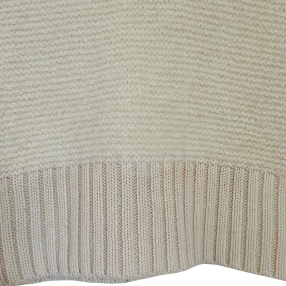 VERONICA BEARD BROGAN COLLARED WOOL CASHMERE SWEATER SIZE MED - Picture 15 of 15